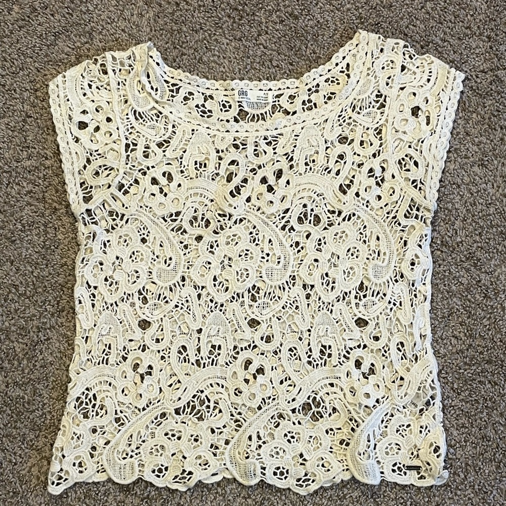 Garage Crochet top